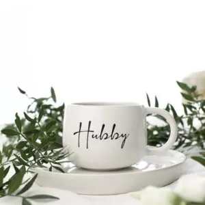 Set cană și farfurie Hubby | Asanorii