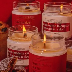 Lumânare Sentimente la cuptor | Liniște