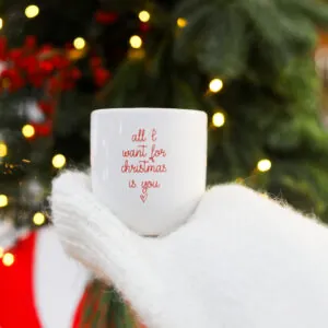 Pahar All I Want for Christmas is You | Asanorii